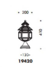 ---lampa stoj.do mocow.na murze 100W grafit/satyna